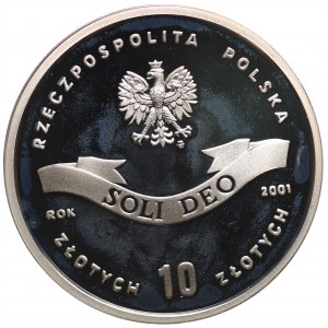 10 złotych 2001, Kardynał Stefan Wyszyński