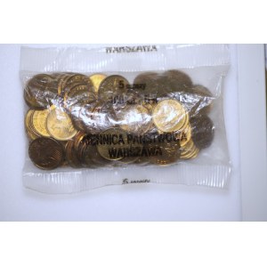 Mint bag, 100 x 5 pennies 1992