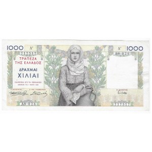 Grecja, 1.000 Drachmai 1935