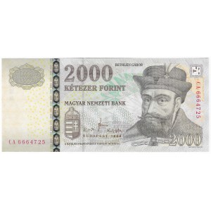 Ungarn, 2000 Forint 2008