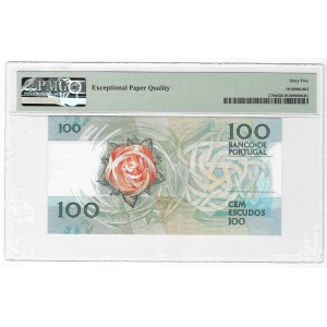 Portugal, 100 Escudos 1987 - PMG 65 EPQ