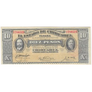 Meksyk, 10 pesos 1914