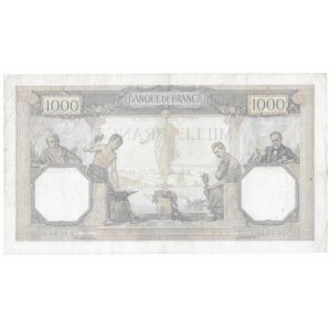 Frankreich, 1.000 Francs 1927