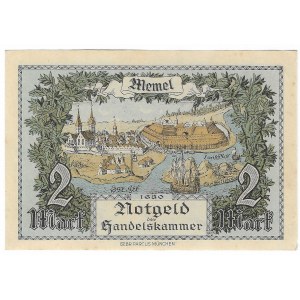 Litauen, Memel (Klaipeda) 2 Mark 1922