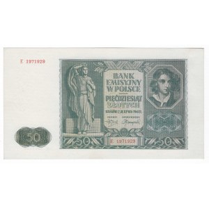 50 złotych 1941, seria E