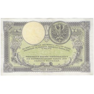 500 Zloty 1919, Serie SA