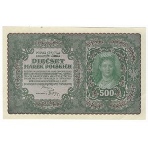 500 marek polskich 1919, II Serja D