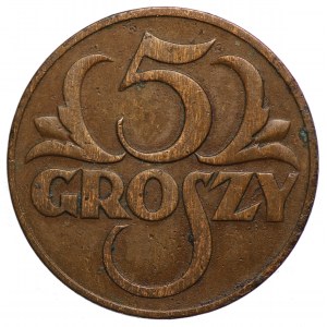 5 groszy 1930 - rzadki rocznik