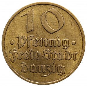 Freie Stadt Danzig, 10 Pfennig 1932