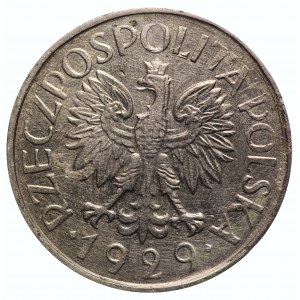 1 Zloty 1929 - Fälschung der Zeit