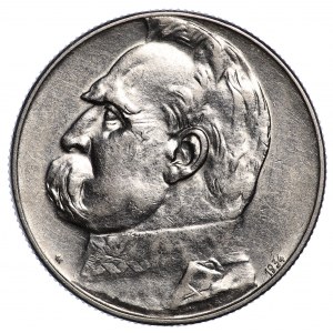 5 złotych 1934, Piłsudski - Strzelecki