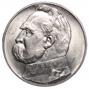 10 Zloty 1935, Piłsudski