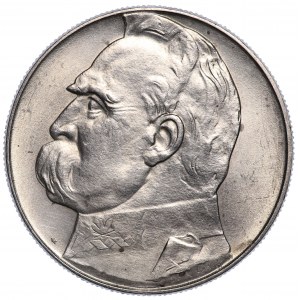 10 złotych 1939, Piłsudski