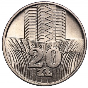 20 złotych 1973, Wieżowiec i kłosy