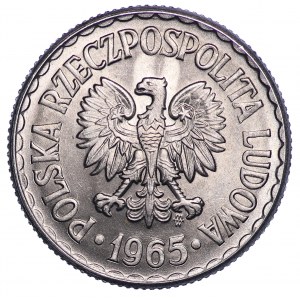 1 złoty 1965 - piękne