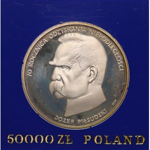50.000 złotych Piłsudski