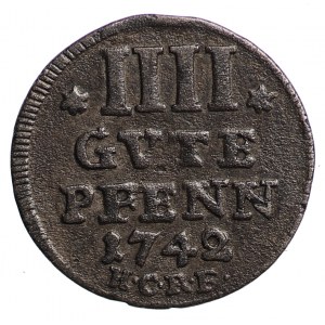Niemcy, Goslar, 4 Gute Pfennige 1742