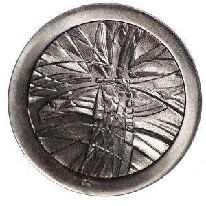Medal - Trzebinia Refinery 1895-1995, Silver