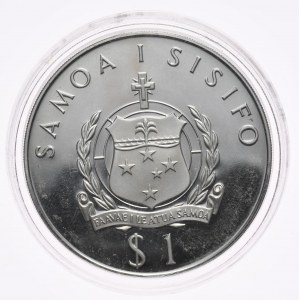 Samoa, $1 1977, 50. Jahrestag der