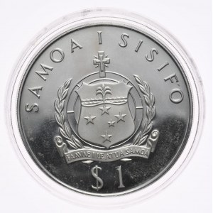 Samoa, $1 1977, 50th anniversary