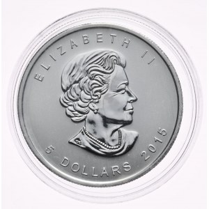 Canada, Buzzard 2015, 1 oz, 1 oz Ag 999