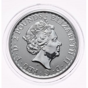 Spojené kráľovstvo, Británia 2019 Oriental Border, 1 oz, 1 oz Ag 999