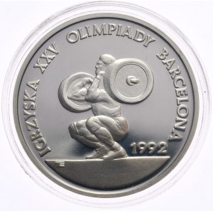 200000 zł 1991 rok, Igrzyska Olimpijskie w Barcelonie, Podnoszenie Ciężarów