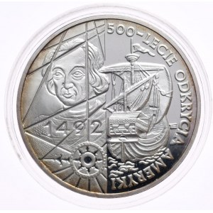 PLN 200,000 1992, 500th anniversary of the discovery of America