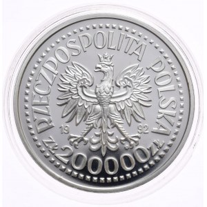 PLN 200,000 1992, 500th anniversary of the discovery of America