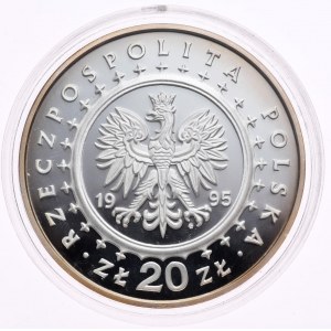 20 zloty 1995, Royal Palace in Lazienki Park