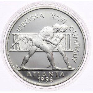 20 zloty 1995, Olympic Games Atlanta 1996, wrestlers