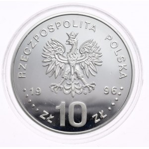 10 zł 1996 rok, Zygmunt August popiersie