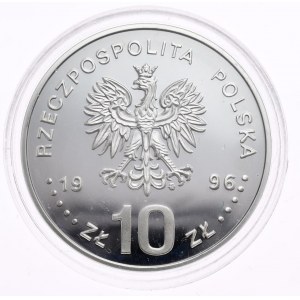 10 Zloty 1996, Büste von Sigismund Augustus