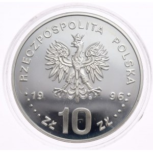 10 zł 1996 rok, Zygmunt August półpostać