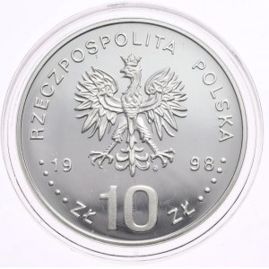 10 zloty 1998, Sigismund III Vasa bust