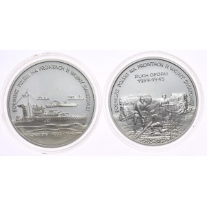 Set of 2 pieces £200,000, 1992 Convoys, 1993 Resistance