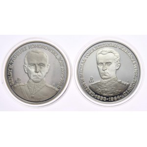 Set of 2 pieces 200000 zl, General Tadeusz Komorowski, General Michal Tokarzewski