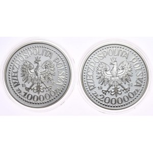 Set of 2 pieces £100,000 1992 Korfanty, £200,000 1992 Staszic