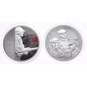 2er-Set, £20 2008 90. Jahrestag der Unabhängigkeit, £20 2010 90. Jahrestag der Schlacht von Warschau