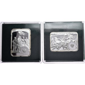 Set of 2 pieces 20 zl 2010 Grottger, 20 zl 2011 Stryjeńska