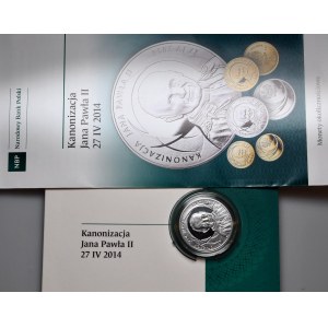 10 zlotých 2014, Kanonizace Jana Pavla II. se složkou vydání