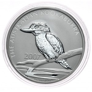 Australia, Kookaburra, 2007, 1 oz, Ag 999 ounce