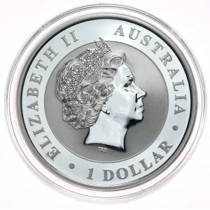 Austrálie, Kookaburra, 2016, 1 oz, Ag 999 unce