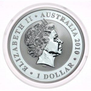 Austrálie, koala 2010, 1 oz, 1 oz Ag 999