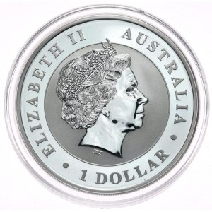 Austrálie, koala 2012, 1 oz, 1 oz Ag 999, Privy Mark - Berliner Baer, vzácná