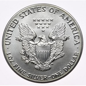 USA, Liberty Silver Eagle 1987 Dollar, 1 Unze, 999 AG Unze