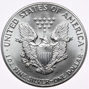 USA, Liberty Silver Eagle 1988 dolar, 1 oz, 999 AG unce