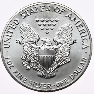 USA, Liberty Silver Eagle dollar 1989, 1 oz, 999 AG ounce