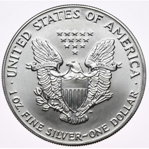 USA, Liberty Silver Eagle 1991 dolar, 1 oz, 999 AG unce