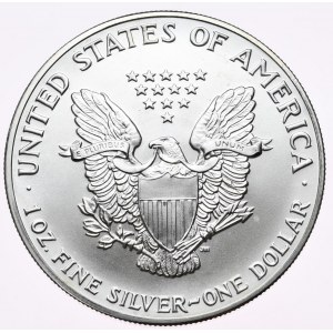 USA, Liberty Silver Eagle 1992 Dollar, 1 Unze, 999 AG Unze